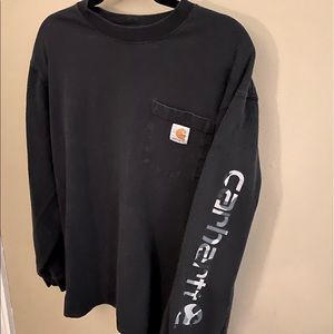 Mens long sleeve CARHARTT shirt - size MEDIUM